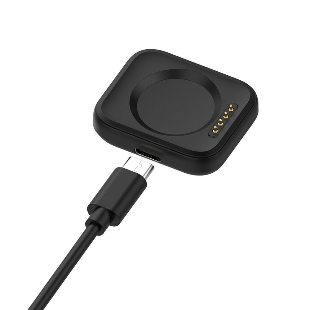 Laddningskabel Techsuit TXC8 för Oppo Watch / OnePlus Watch Series, USB-A, Svart