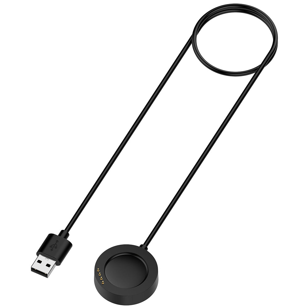 Techsuit TXC9 laddningskabel för Xiaomi Watch S4 Sport, USB-A, Svart