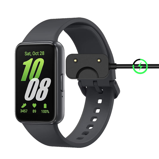 Techsuit WCC1 laddningskabel för Samsung Galaxy Fit3 R39M, USB-C, Svart