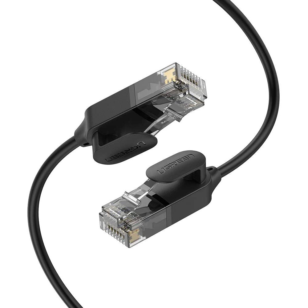 Nätverkskabel UGREEN NW122, UTP, Cat6A, 5m, Svart