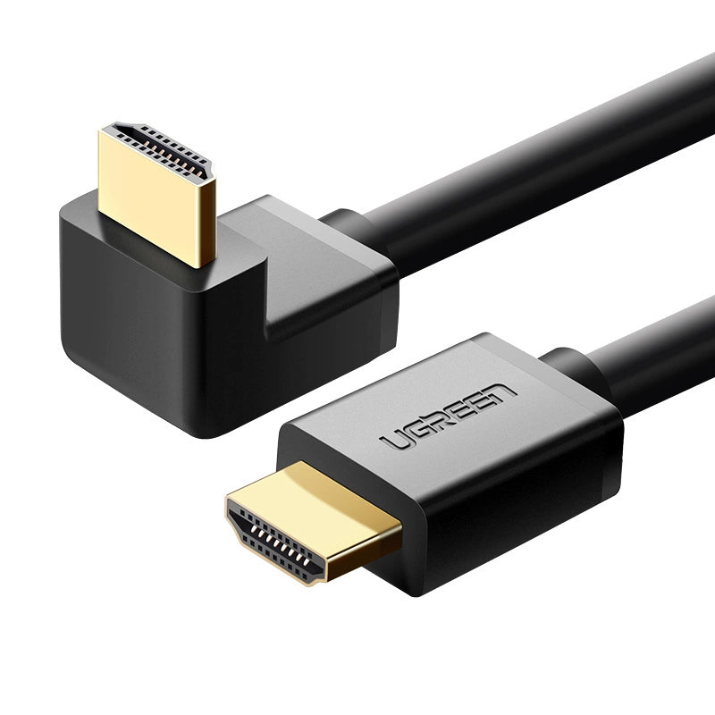 UGREEN Angled Video Cable, HDMI - HDMI, 4K, 2m, Black