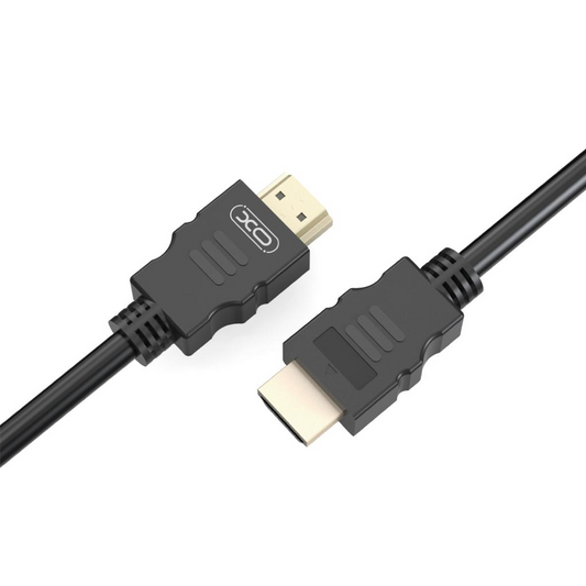 XO Design GB011B Videokabel, HDMI - HDMI, 4K, 5m, Svart