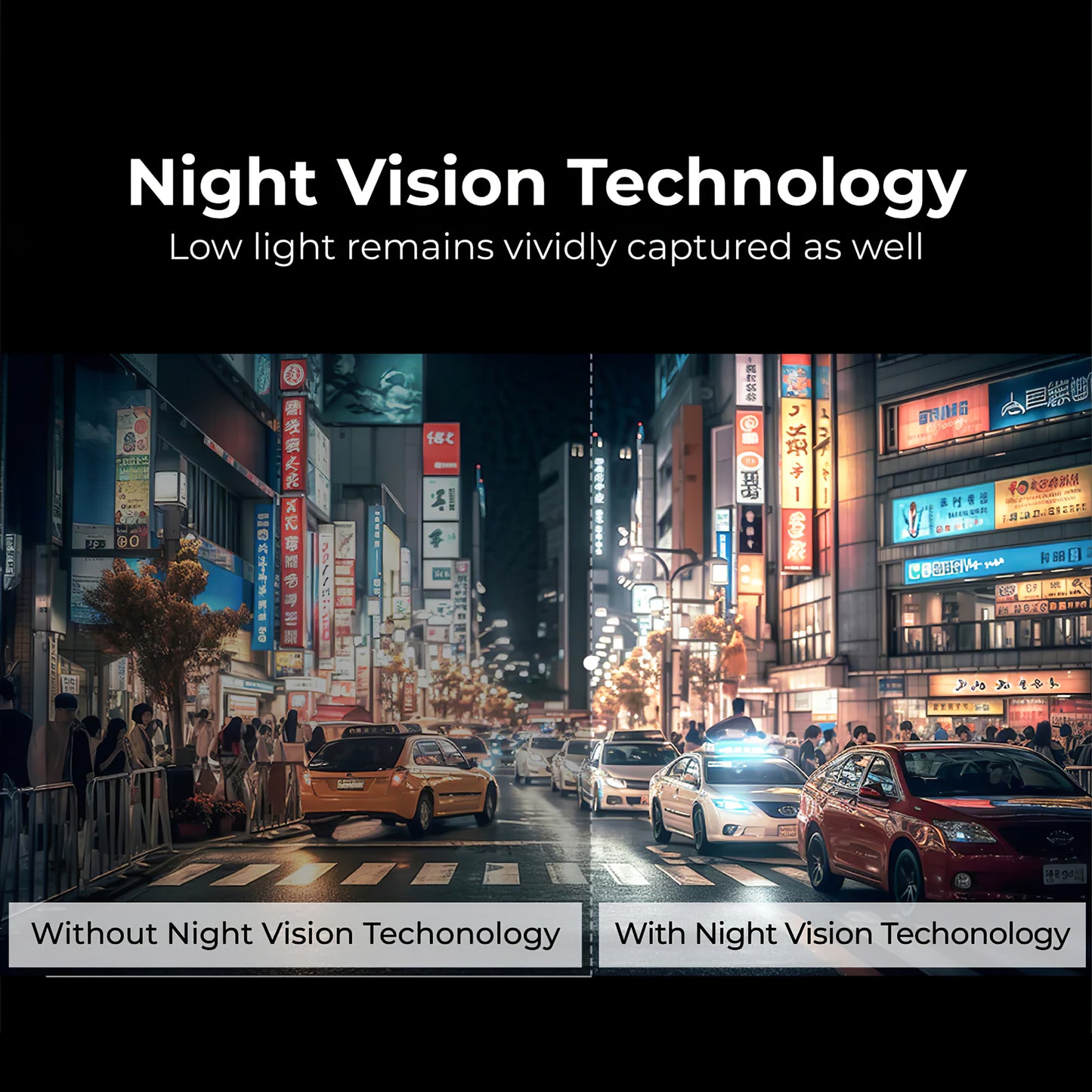 Bil Kamera Fram Bak DDPAI N1 Dual, 1296P, Wi-Fi