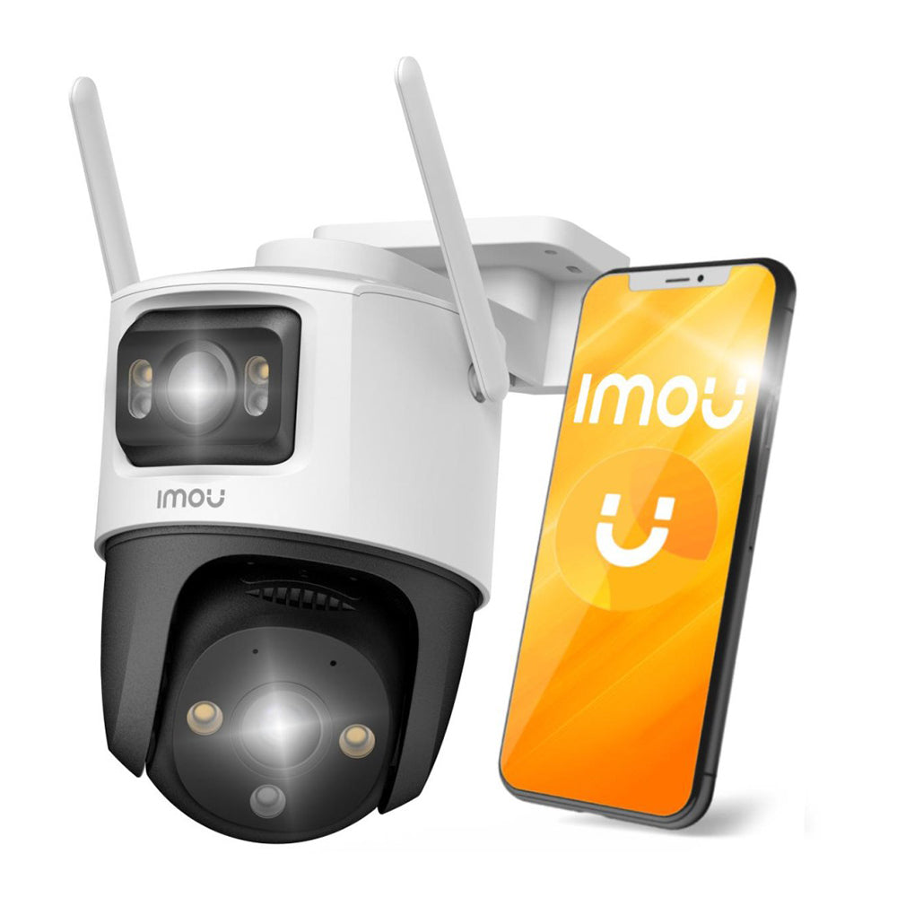 Imou Cruiser Dual Surveillance Camera, Wi-Fi, 2.8K + 2.8K, IP66, Outdoor IPC-S7XP-10M0WED-0360B