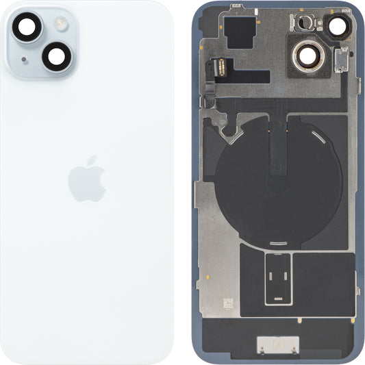 Apple iPhone 15 Plus batterilucka, blå, utbytbar