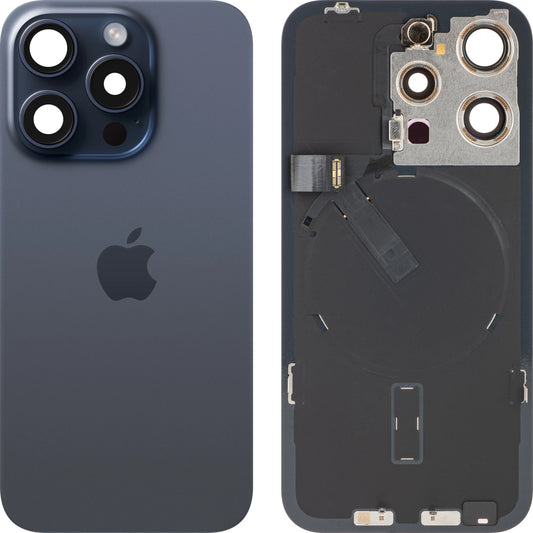 Batteriskydd Apple iPhone 15 Pro, Blå (Blue Titanium), Swap