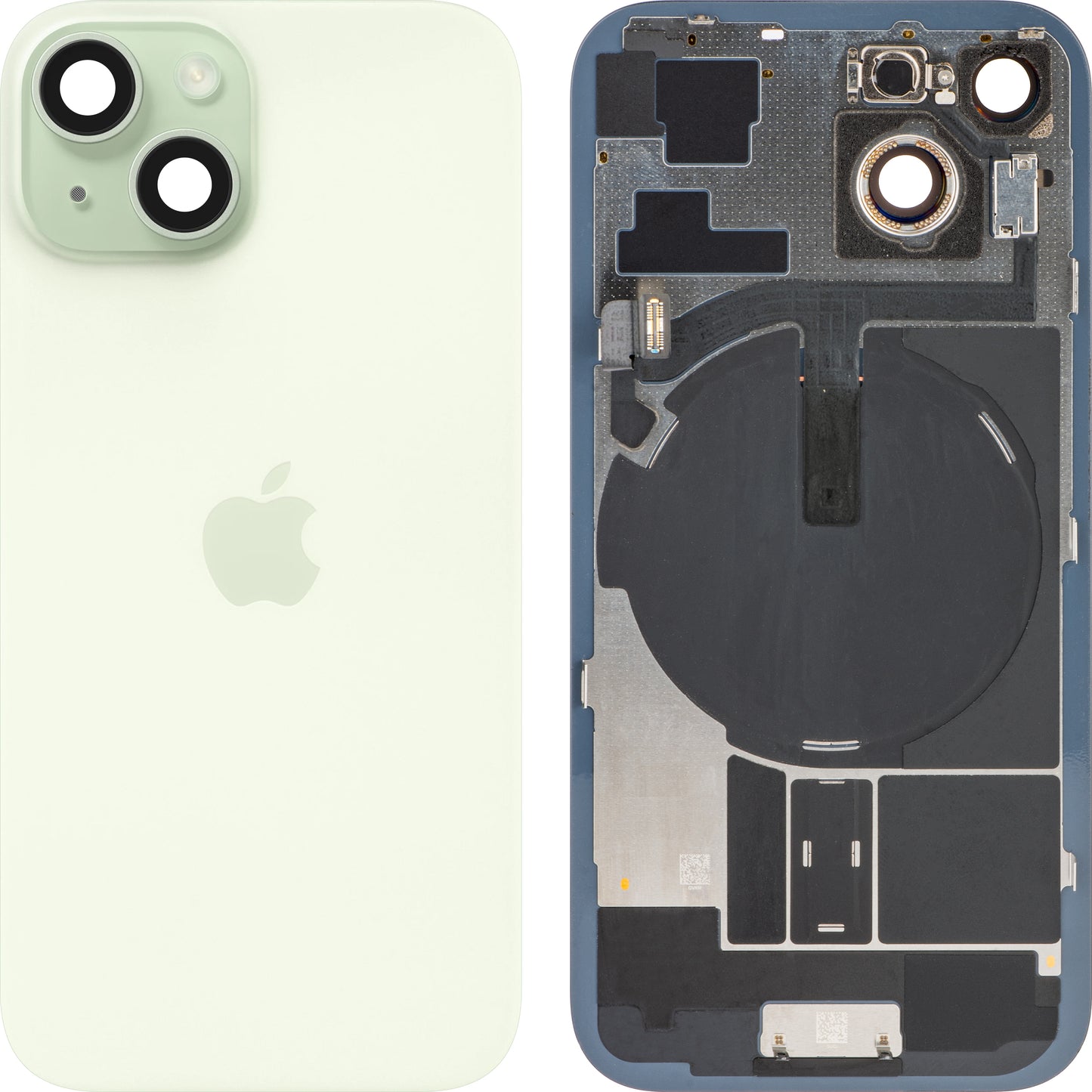 Batterilock Apple iPhone 15, Grön, Swap Premium