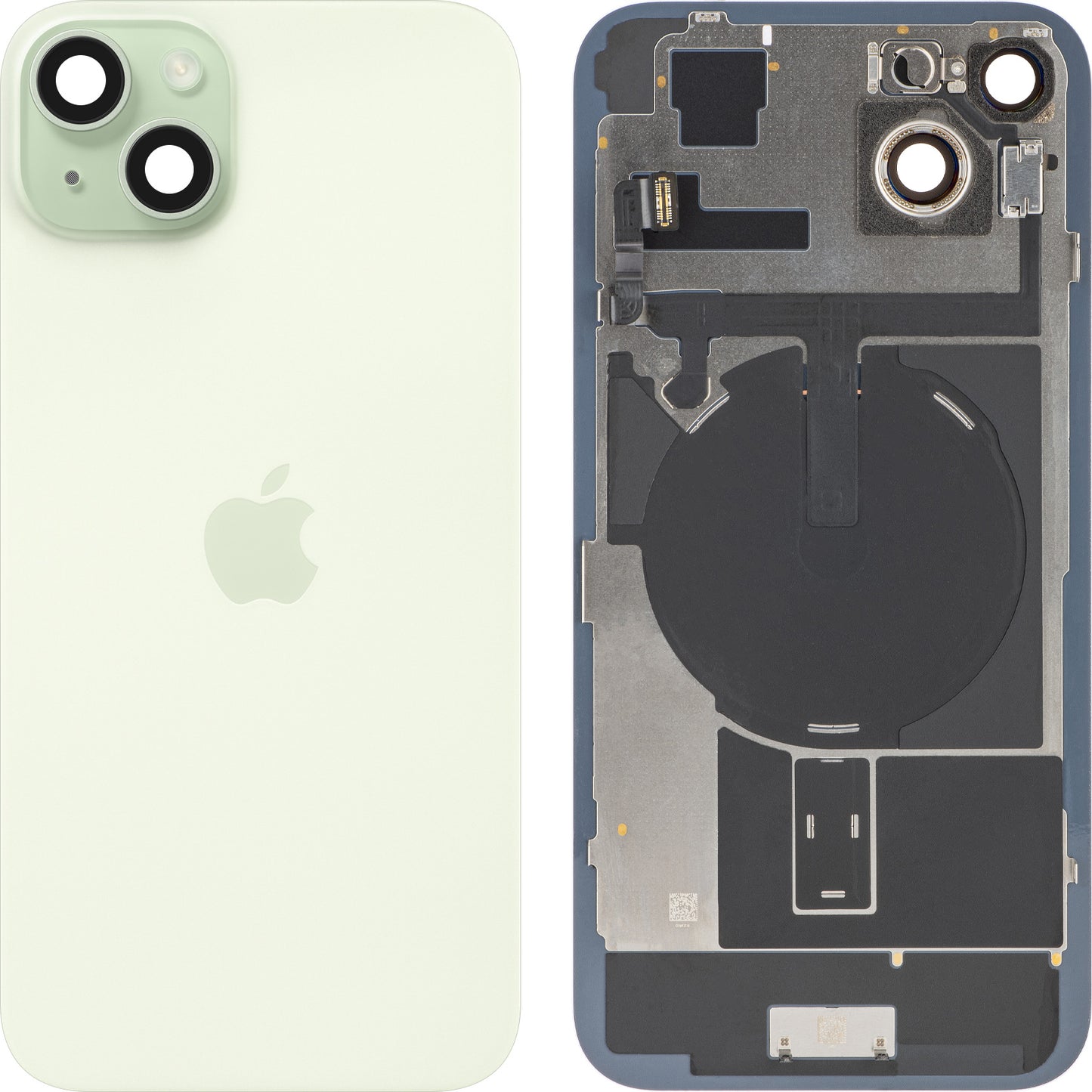 Batterilock Apple iPhone 15 Plus, Grön, Swap Premium