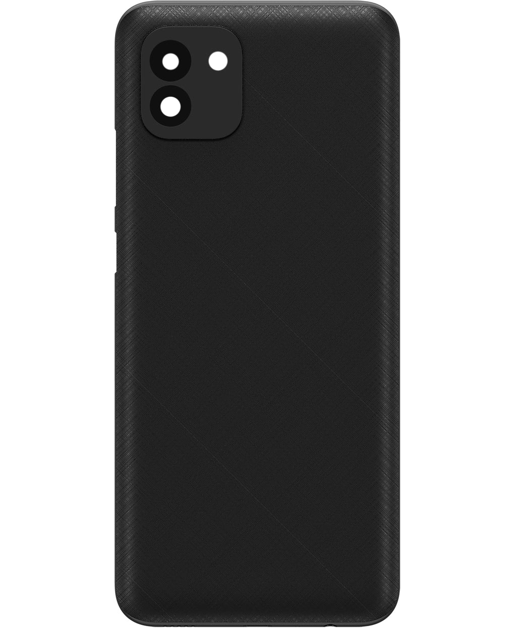 Batterilucka kompatibel med Samsung Galaxy A03 A035, Version F, Svart