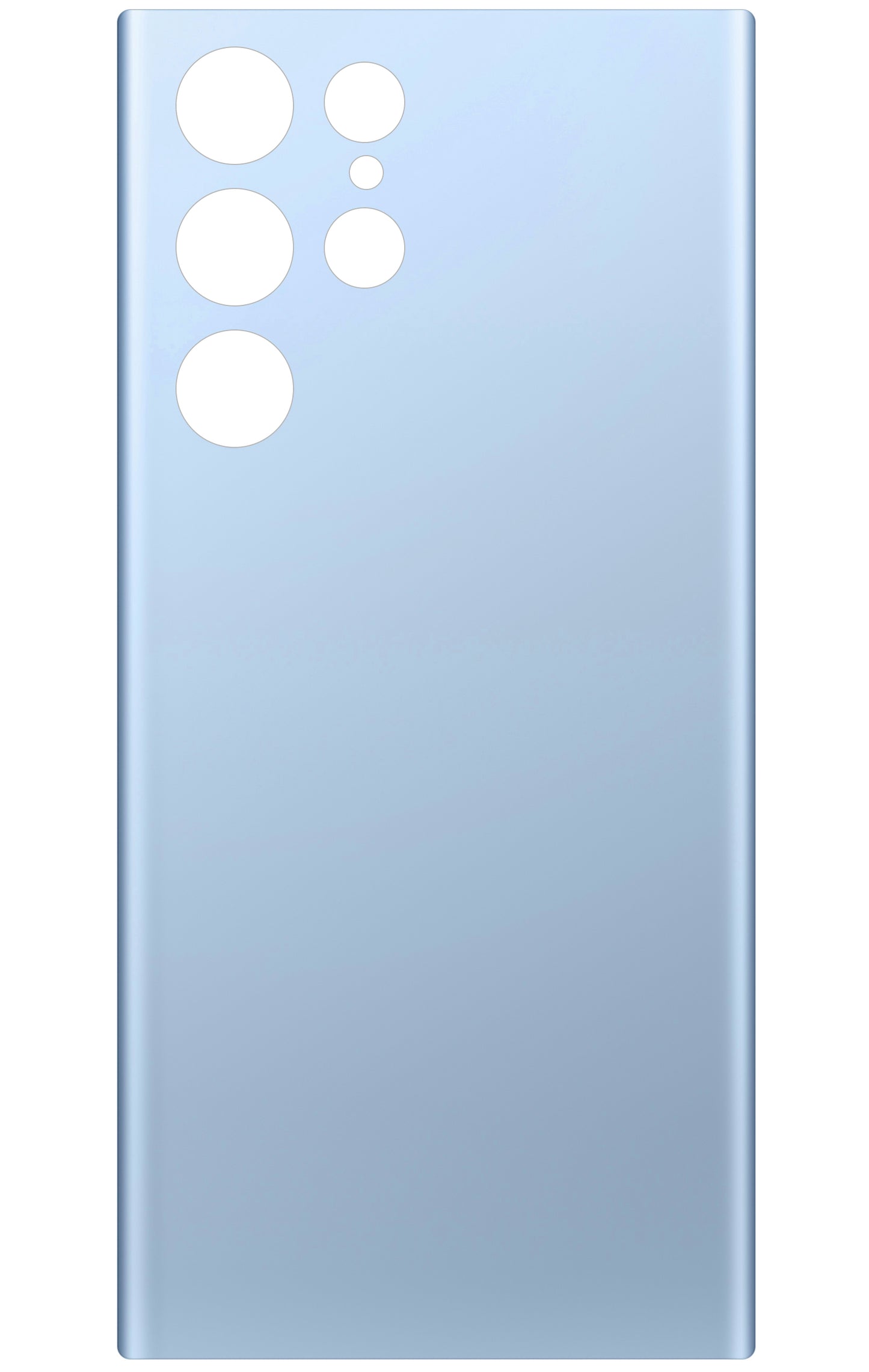 Batterilucka kompatibel med Samsung Galaxy S22 Ultra 5G S908, Blå