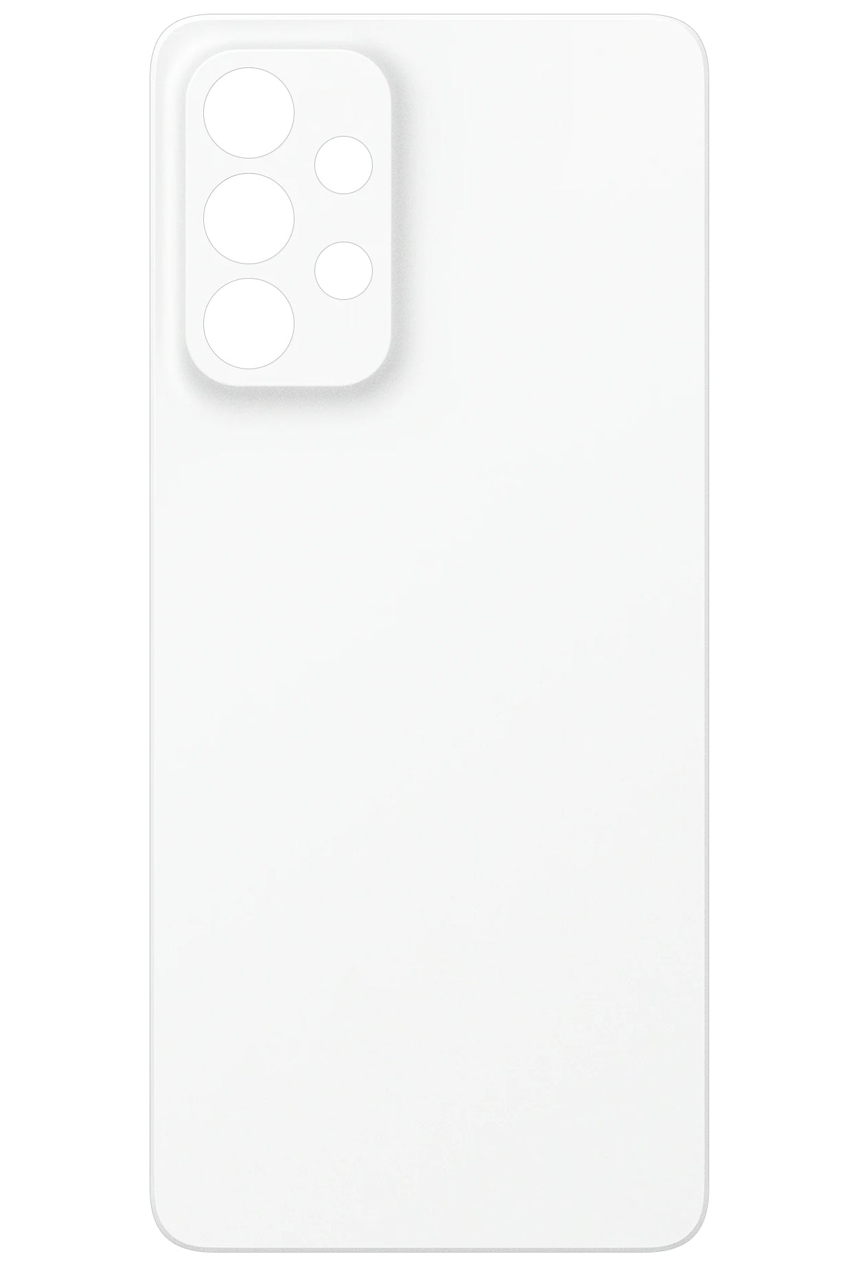 Batterilock kompatibel med Samsung Galaxy A33 5G A336, Vit