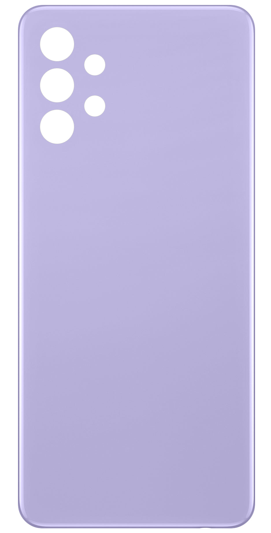 Batterilock kompatibel med Samsung Galaxy A32 A325, Lila