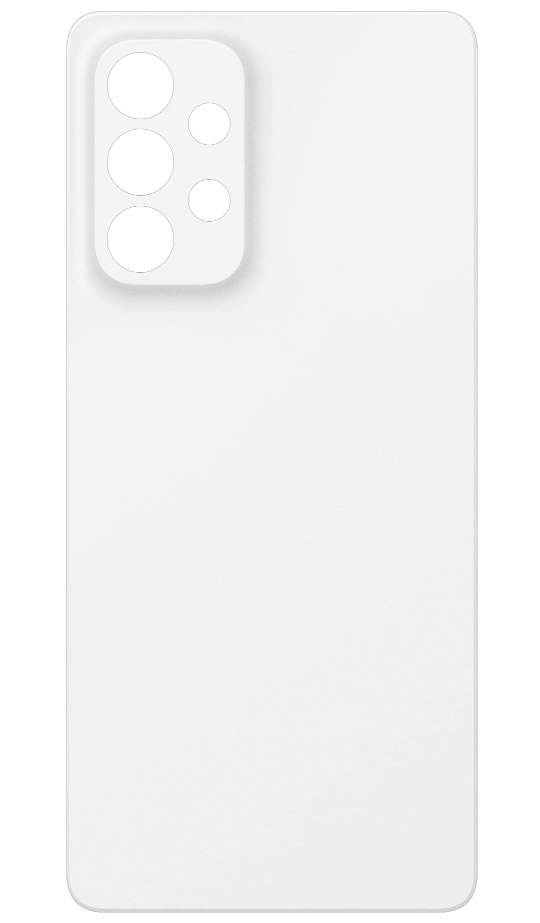 Batterilucka kompatibel med Samsung Galaxy A53 5G A536, Vit