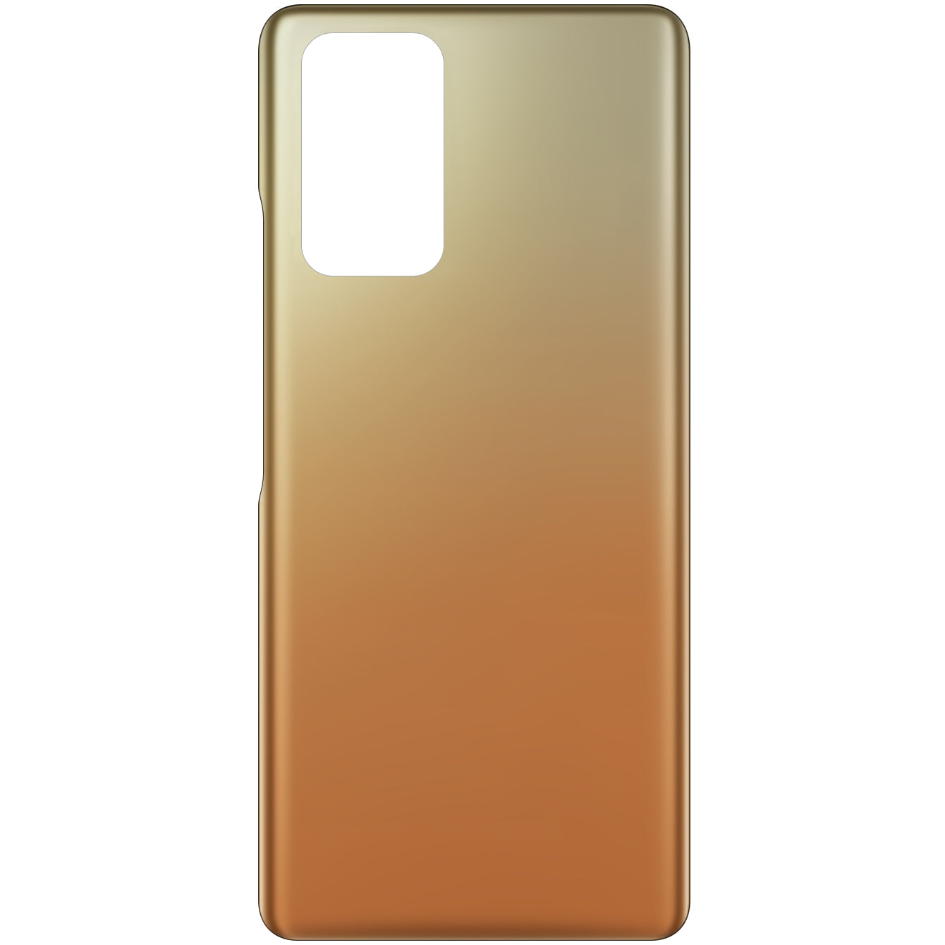 Batterilock kompatibel med Xiaomi Redmi Note 10 Pro, Guld