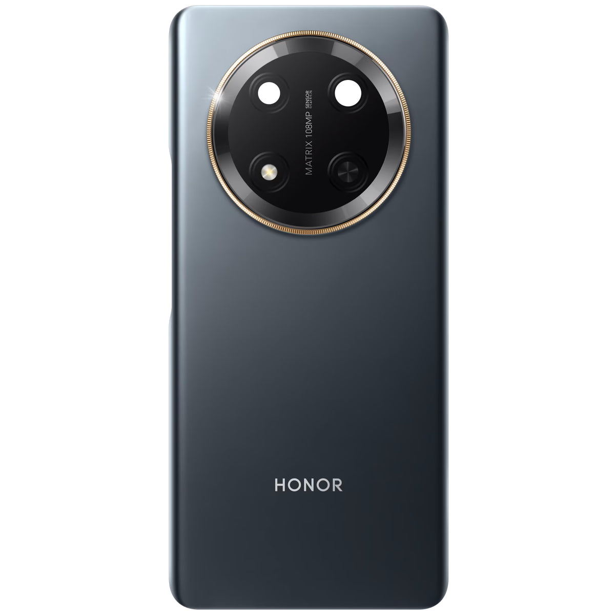 Batterilock Honor Magic7 Lite, Svart (Titanium Black), Service Pack 0235AMMS