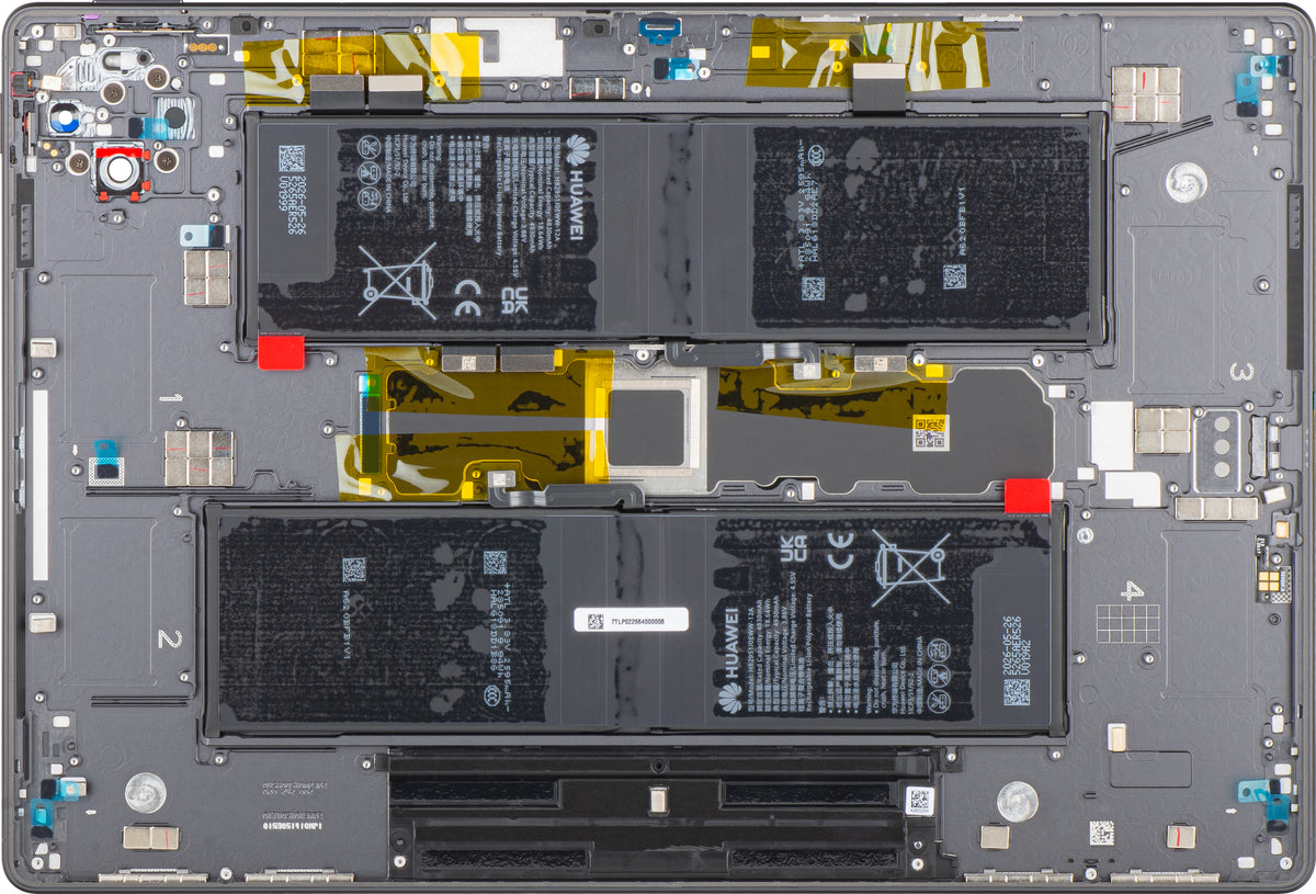 Batterilock Huawei MatePad Pro Max PapperMatte Edition, med batteri, Grå (Space Gray), Service Pack 02357TLP