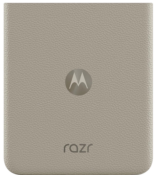 Batterilucka Motorola Razr 2024 / Razr 50, Kräm (Pimpsten), Service Pack SL98E12657