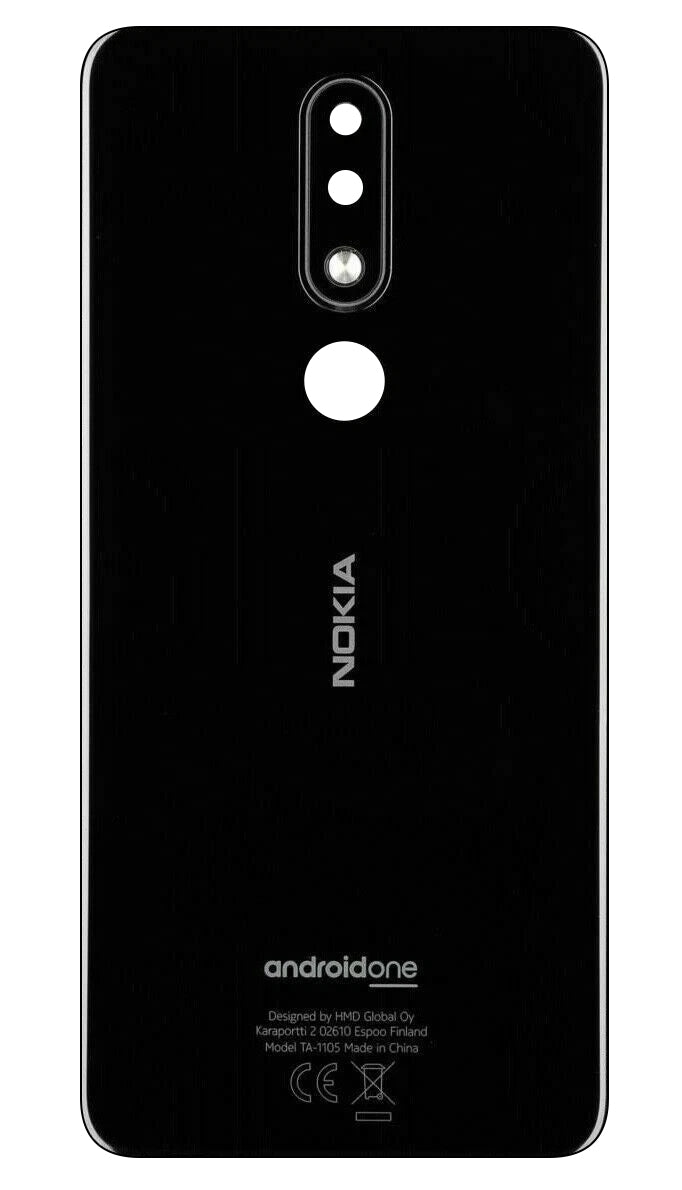Batterilock Nokia 5.1 Plus, Svart, Swap