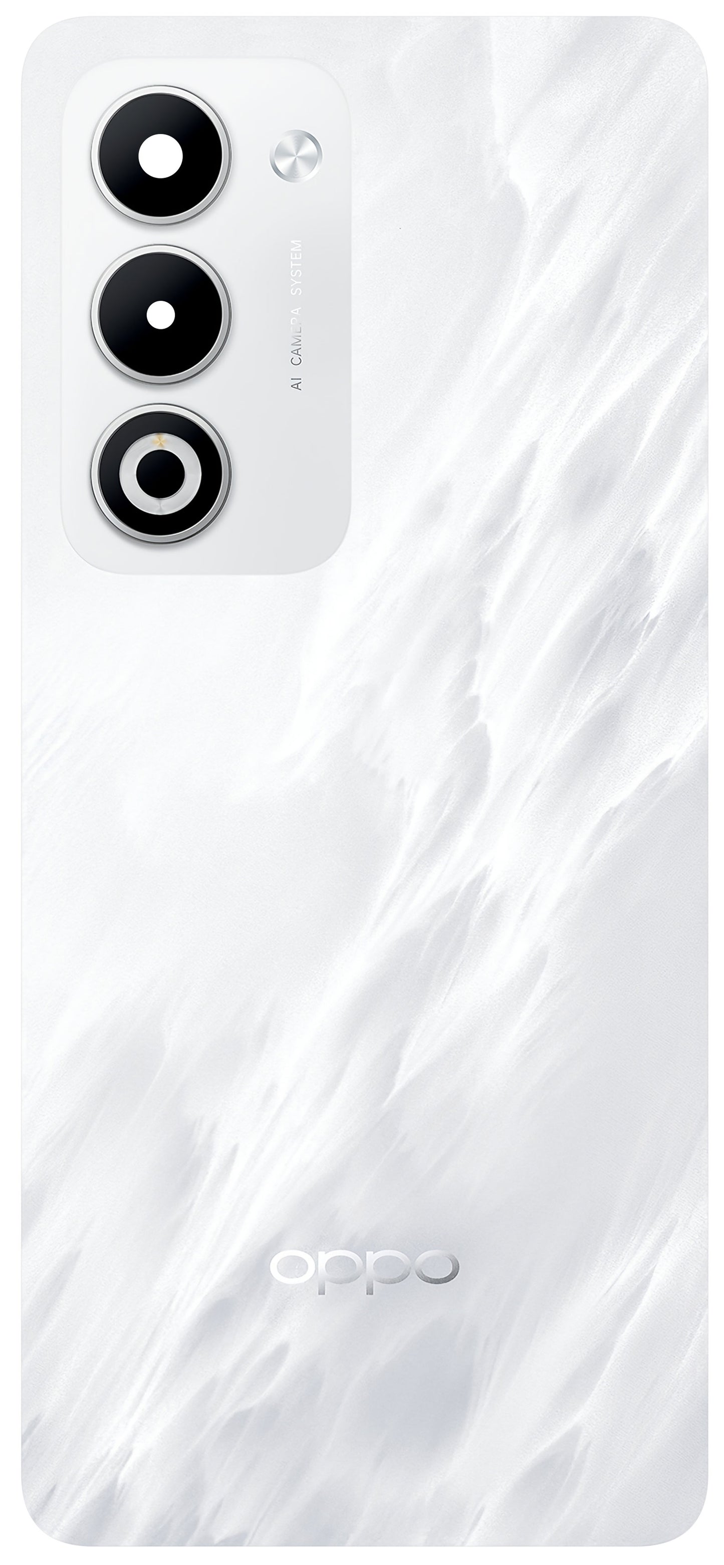 Batterilucka Oppo A5 5G, Vit (Mist White), Service Pack 621033000644