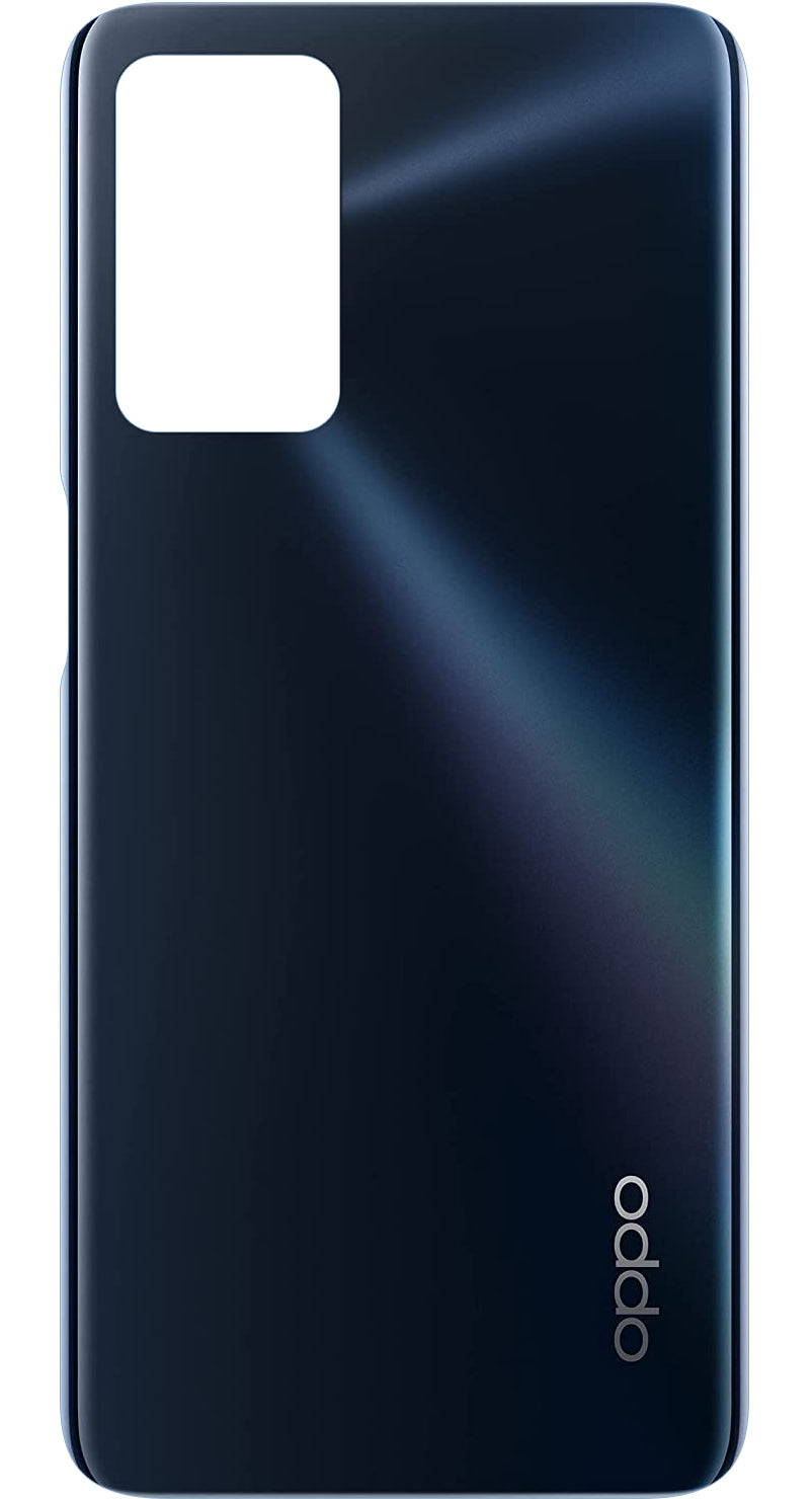 Batterilucka Oppo A16s / A54s / A16, Svart (Crystal Black), Service Pack 3203434