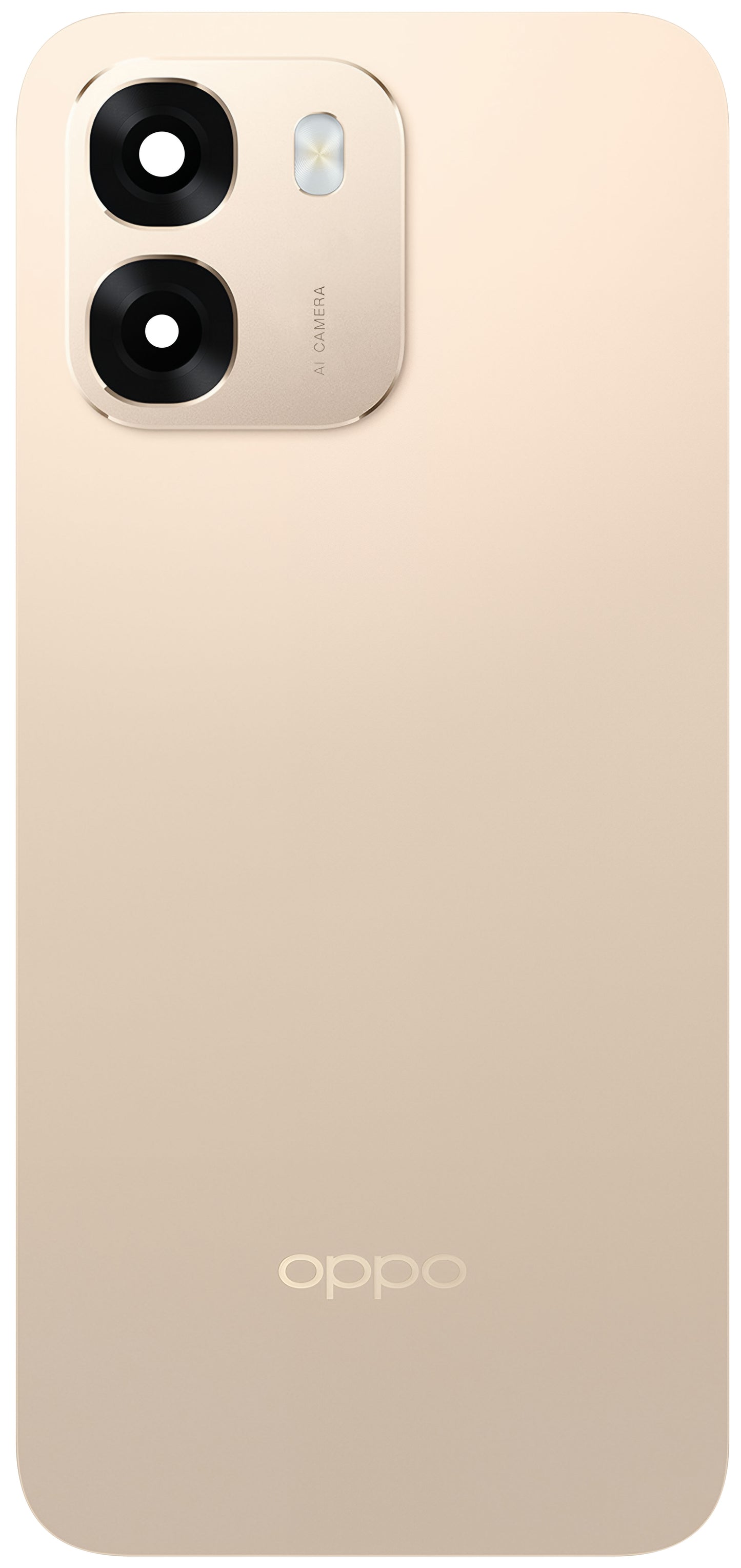 Batterilucka Oppo A6 4G, Guld (Aurora Gold), Service Pack 621033000852