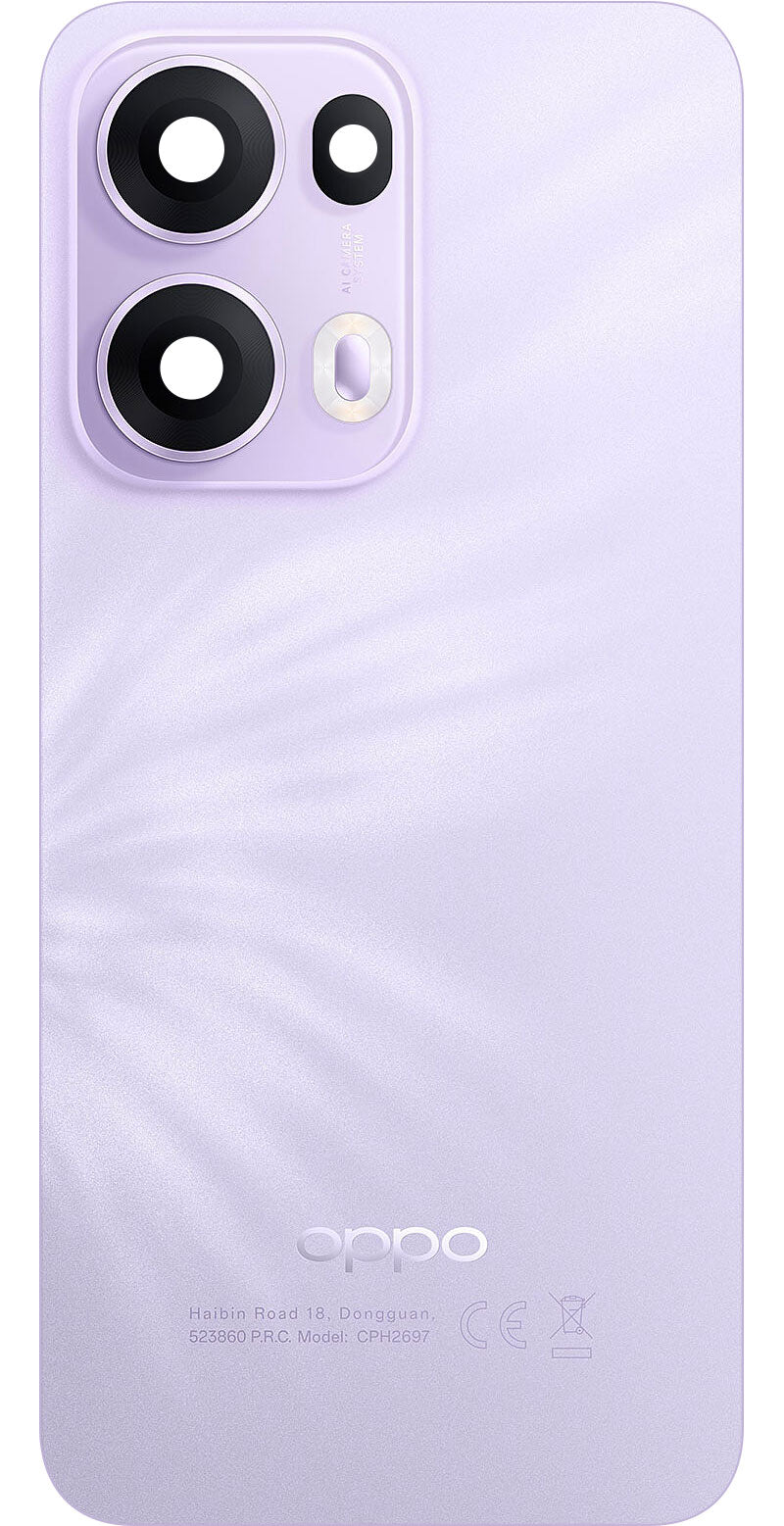 Batterilucka Oppo Reno13 Pro, Lila (Plume Purple), Service Pack 621033000470