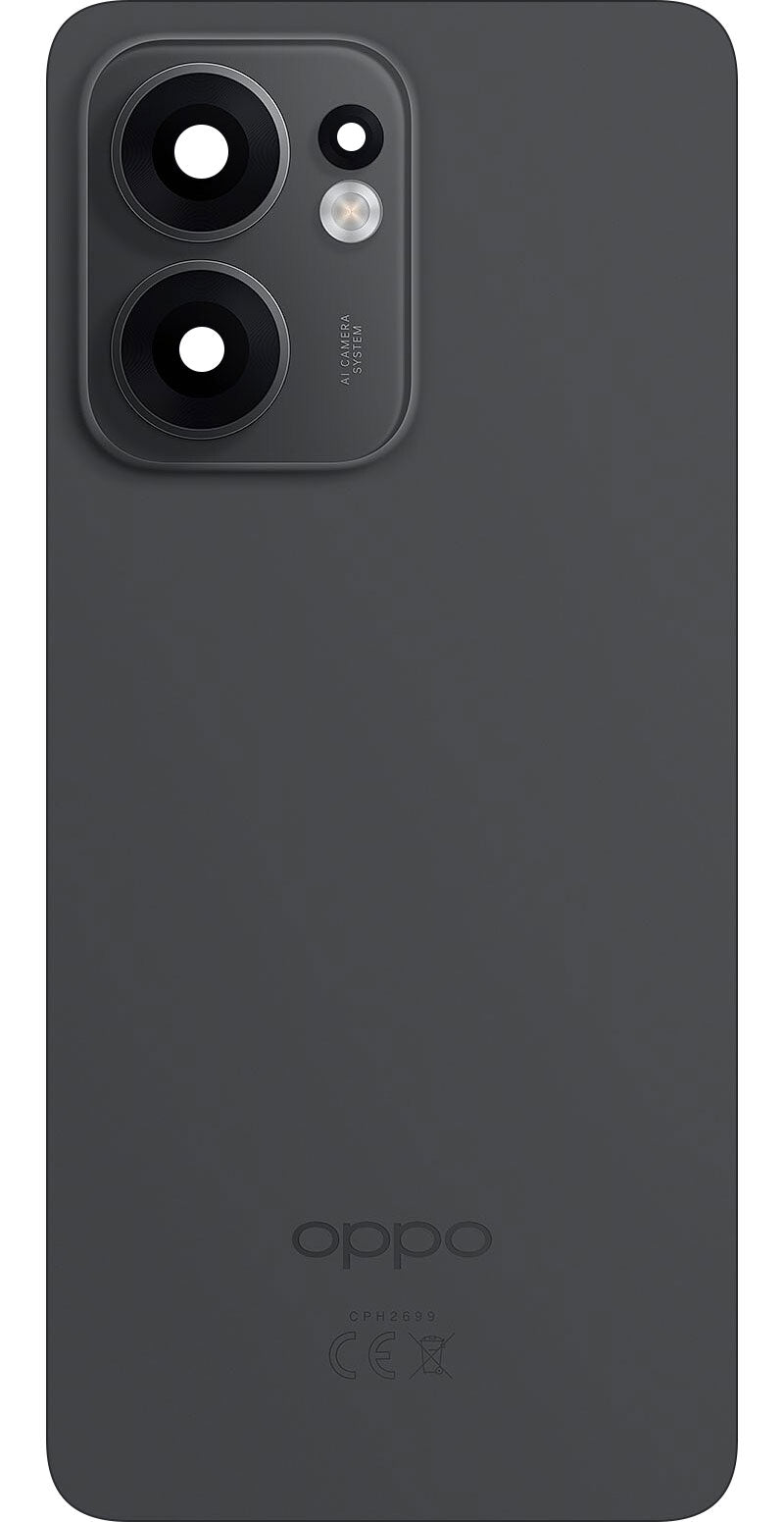 Batterilucka Oppo Reno13 FS 5G / Reno13 F, Grå (Graphite Grey), Service Pack 621033000498