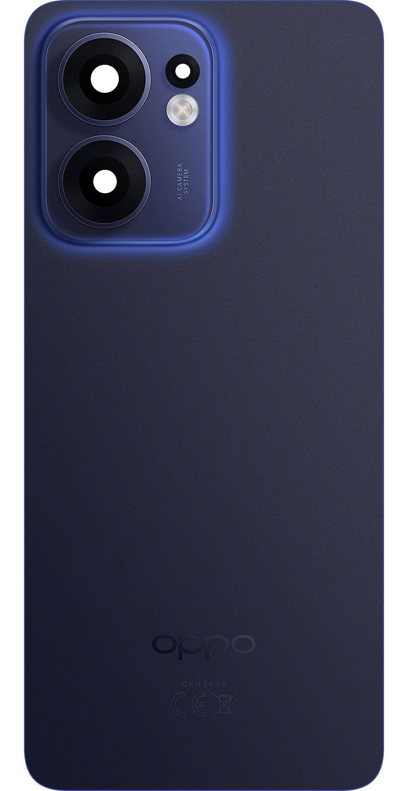 Batterilucka Oppo Reno13 FS 5G / Reno13 F, Blå (Luminous Blue), Service Pack 621033000500