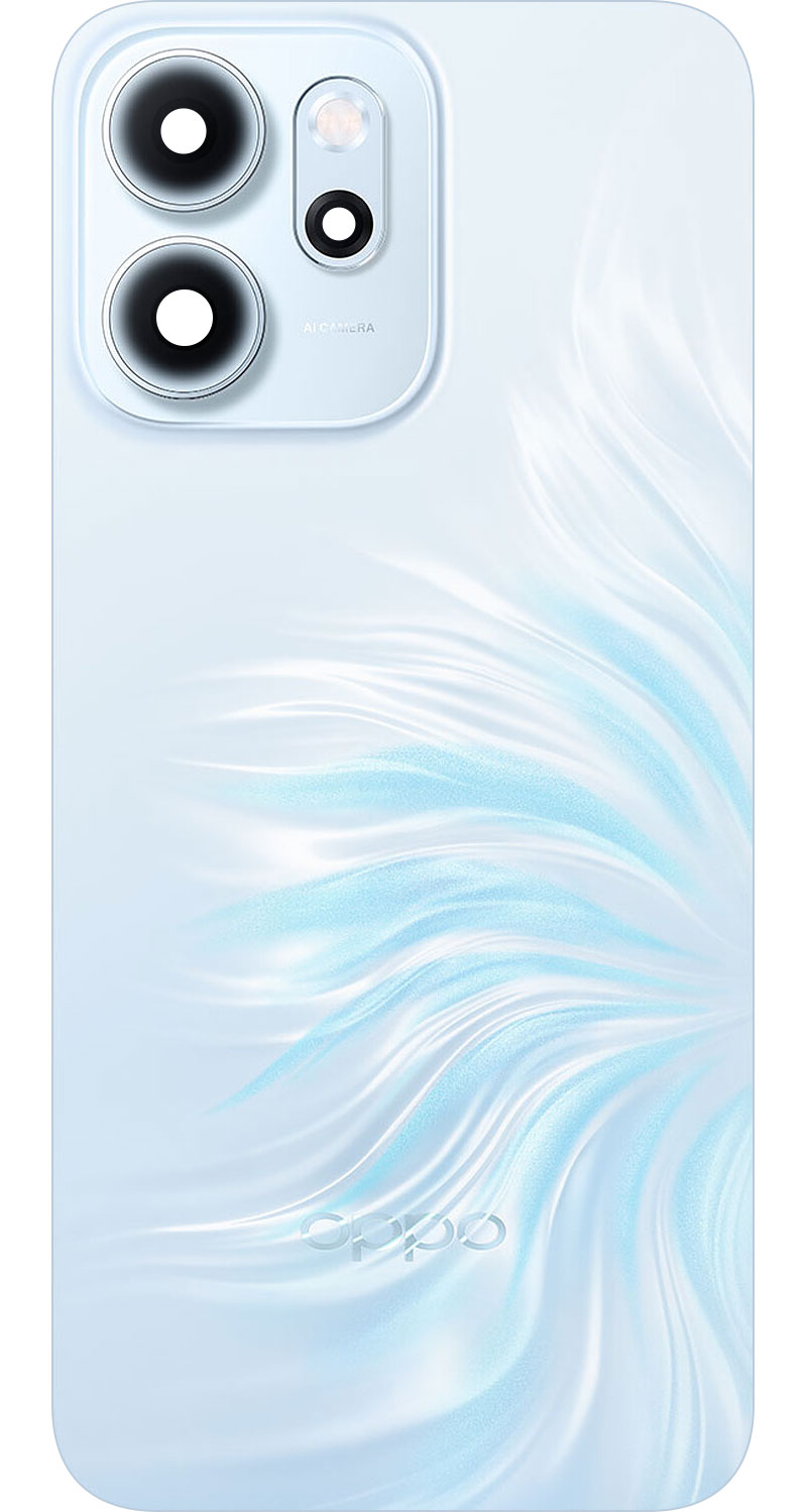 Batterilucka Oppo Reno14 FS 5G / Reno14 F, Blå (Opal Blue), Service Pack 621033000680