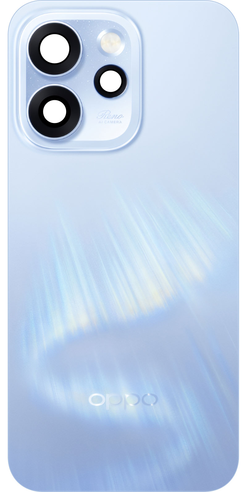 Batterilucka Oppo Reno15 Pro Mini / Reno15 Pro, Blå (Aurora Blue), Service Pack 621033000913