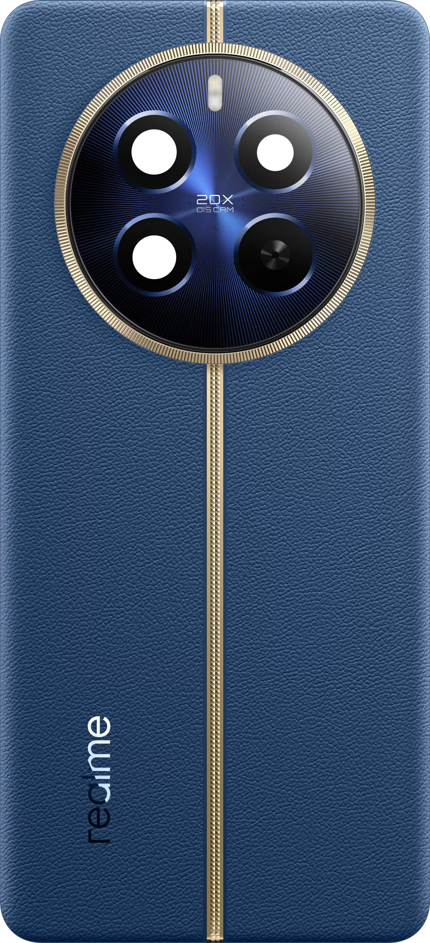 Batterilucka Realme 12 Pro, Blå (Submarine Blue), Servicepaket 621033000193