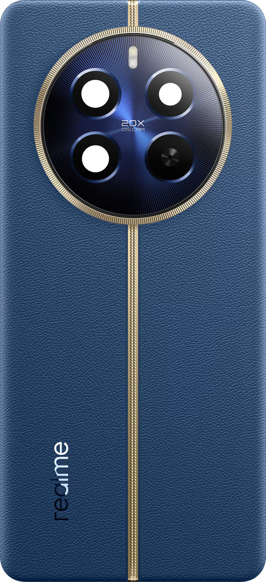 Batterilucka Realme 12 Pro, Blå (Submarine Blue), Servicepaket 621033000193