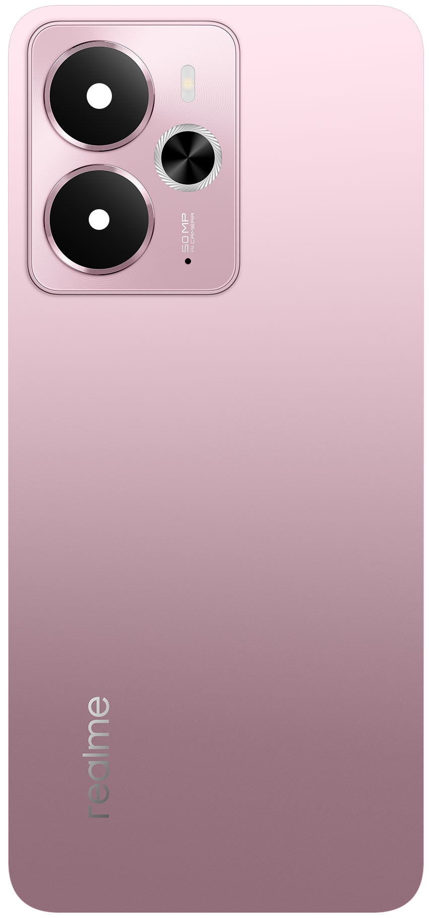 Batterilucka Realme 14, Rosa (Warrior Pink), Servicepaket 621033000536