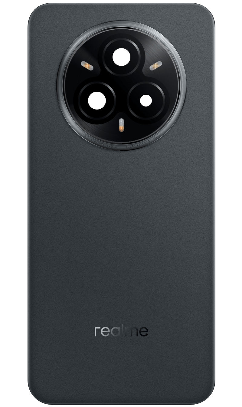 Batterilucka Realme 14 Pro+, Grå (Suede Gray), Servicepaket 621033000454