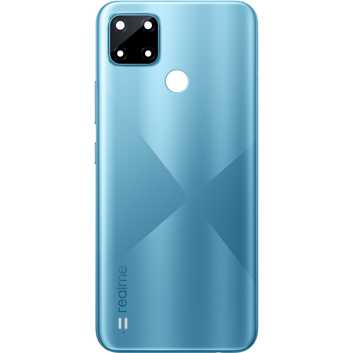 Batterilucka Realme C21Y, Cross Blue, Service Pack 4908782