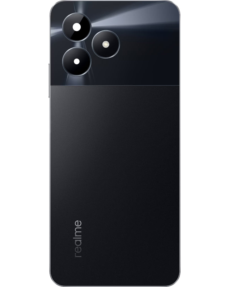 Batterilucka Realme C51, Svart (Carbon Black), Service Pack 621032000036
