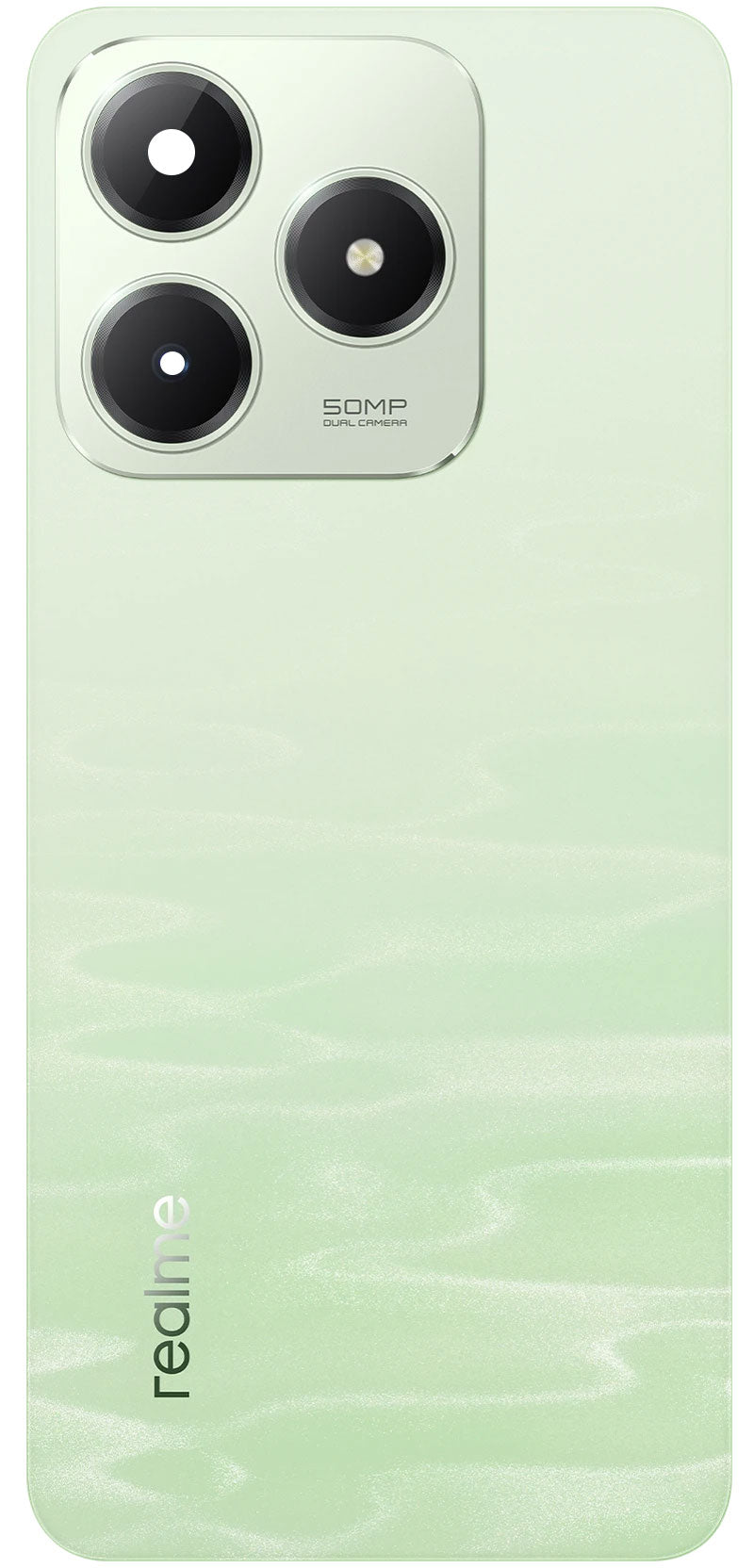 Batterilucka Realme C63, Grön (Jade Green), Service Pack 621033000271
