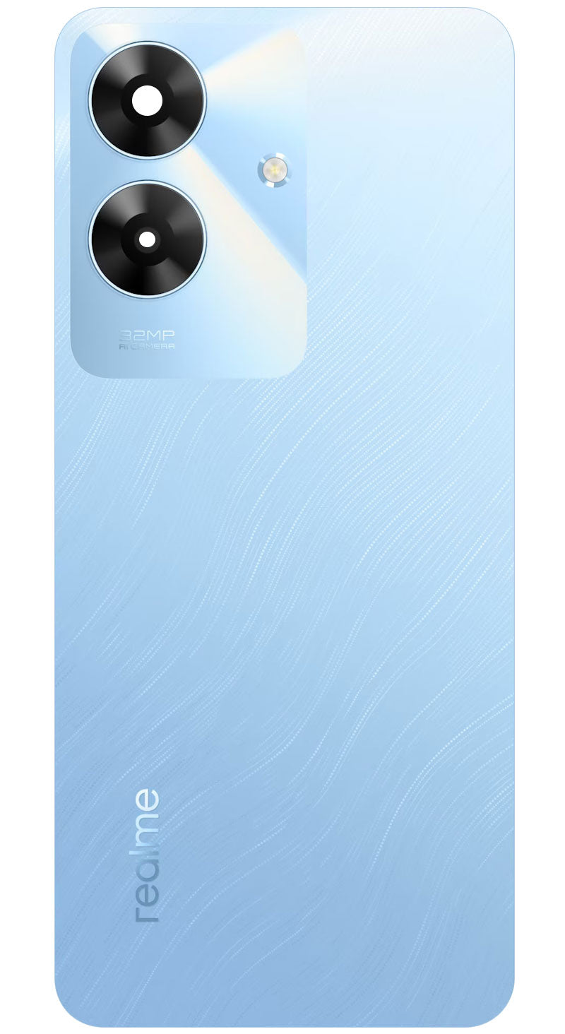 Batterilucka Realme Note 60, Blå (Voyage Blue), Service Pack 621033000311