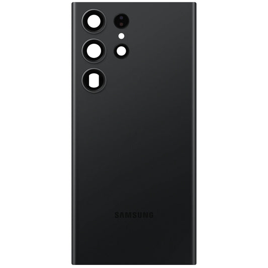 Batterilucka Samsung Galaxy Galaxy S23 Ultra S918, Svart (Phantom Black), Service Pack GH82-30400A
