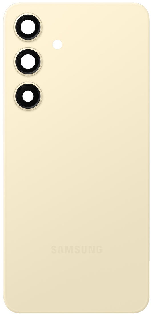 Batterilucka Samsung Galaxy S24 S921, Beige (Amber Yellow), Service Pack GH82-33101D
