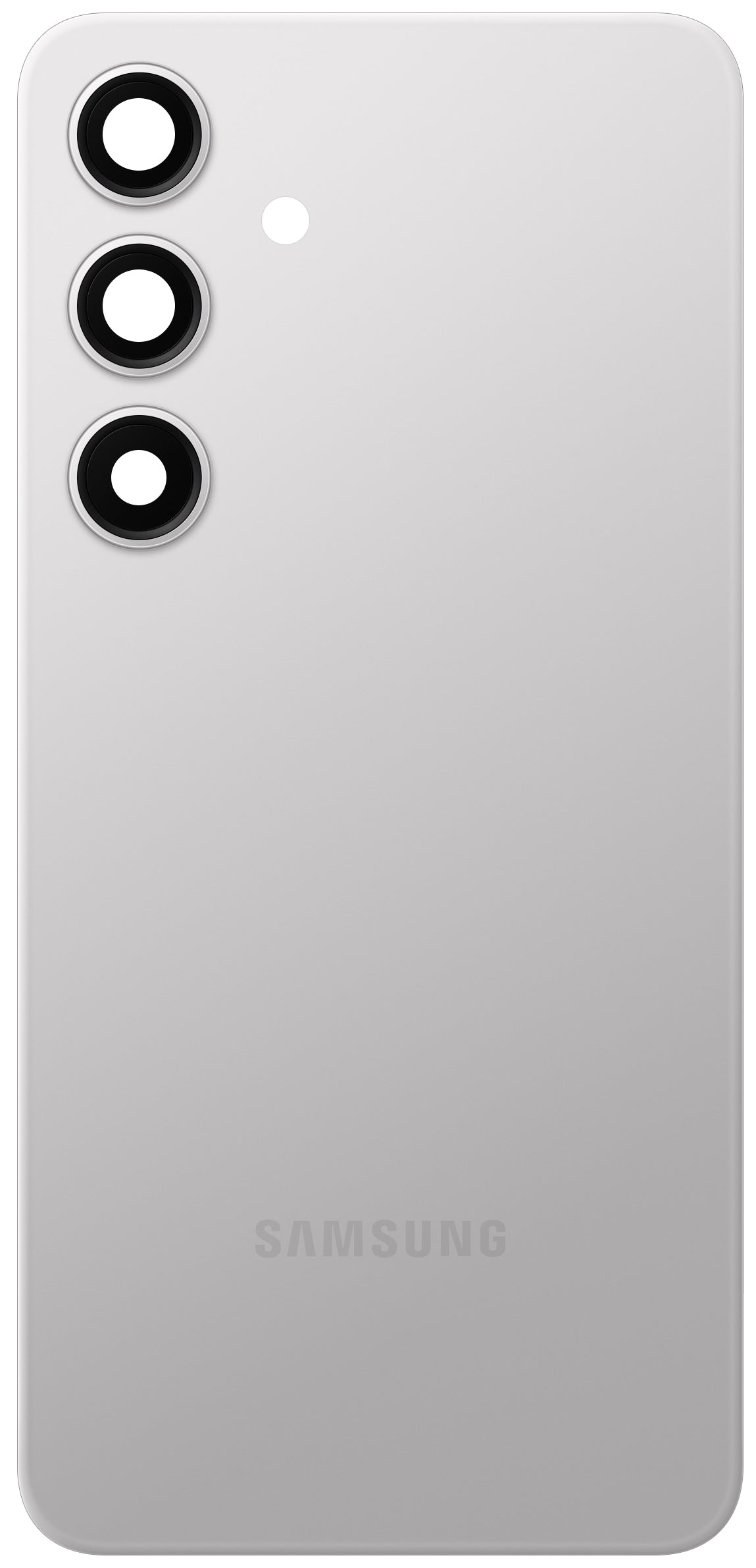 Batterilucka Samsung Galaxy S24 S921, Silver (Marble Grey), Service Pack GH82-33101B