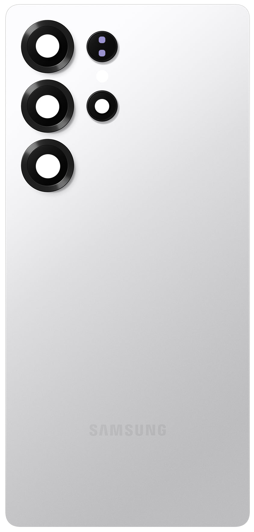 Batterilucka Samsung Galaxy S25 Ultra S938, Grå (Titanium Gray), Service Pack GH82-36353A