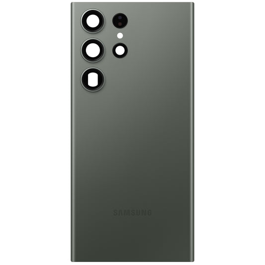 Batterilucka Samsung Galaxy S23 Ultra S918, Grön, Service Pack GH82-30400C