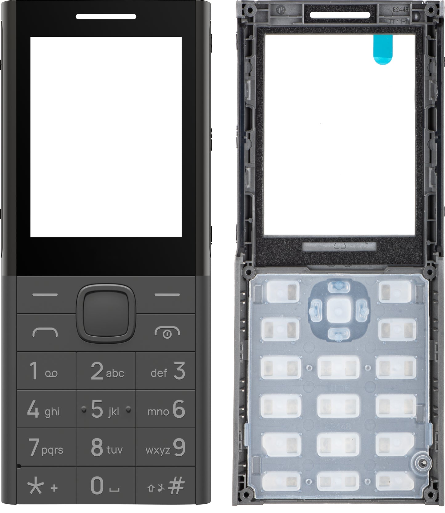 Frontskydd för HMD 150 Music, Grå