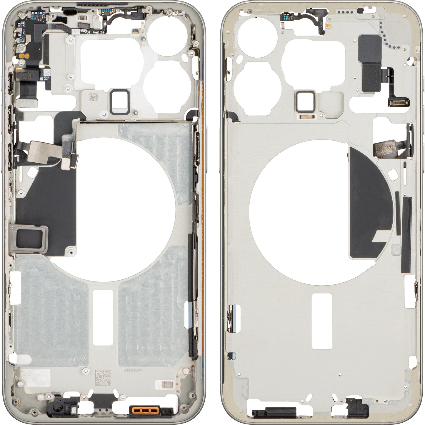 Apple iPhone 15 Pro Max, Vit (White Titanium), Byte