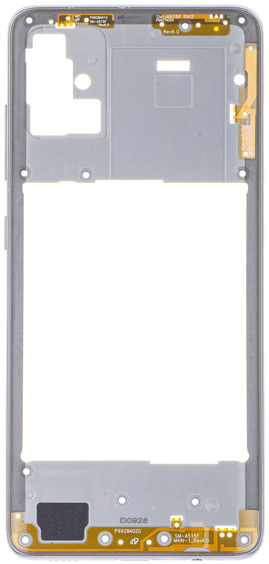Samsung Galaxy A51 A515 Halvfodral Samsung Galaxy A51 A515, Silver