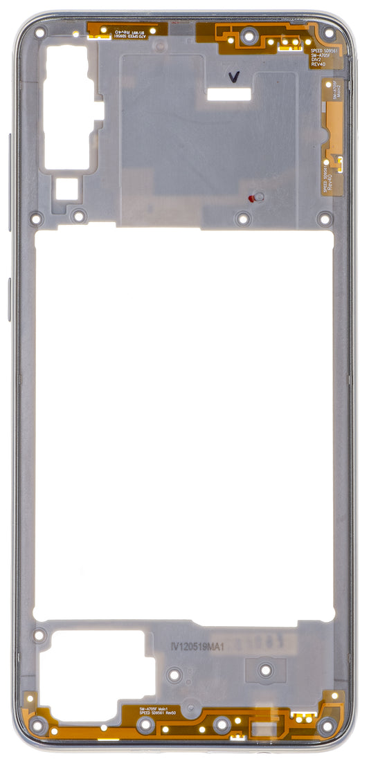 Samsung Galaxy Galaxy A70 A705 Mellanstora fodral, silver