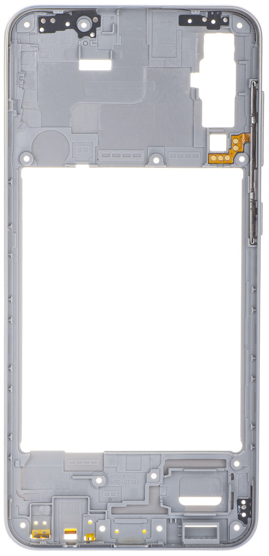 Samsung Galaxy Galaxy A50 A505 Halvfodral, Silver