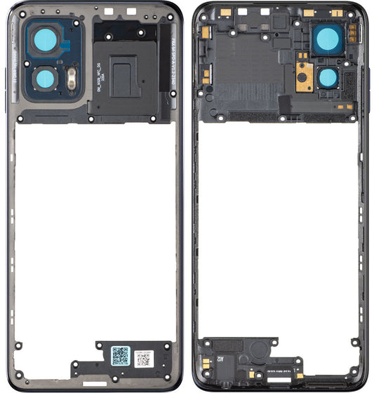 Motorola Moto G73 Mellanhus, Blå (Midnight Blue), Service Pack 5S58C22264
