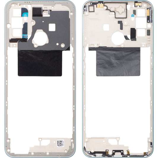 Mellanhölje Oppo A52, vit